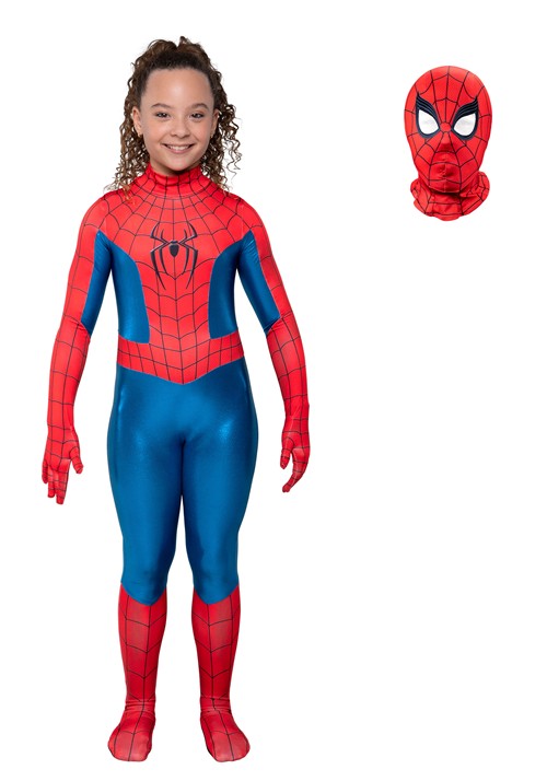 Girls Spider-Man Zentai Suit Costume (SM4) Alt 1