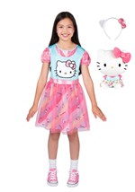 Girls Hello Kitty Dress Up Costume Set Plush Alt 2