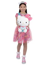 Girls Hello Kitty Dress Up Costume Set Plush Alt 1