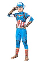 Boys Captain America Zentai Costume Alt 5