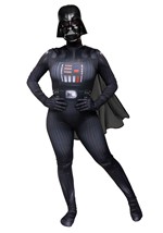 Womens Darth Vader Zentai Suit Costume
