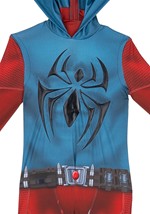 Boys Scarlet Spider Gaming Zentai Suit Costume Alt 9