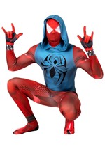 Mens Scarlet Spider Gaming Zentai Suit Costume Alt 6
