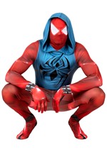 Mens Scarlet Spider Gaming Zentai Suit Costume Alt 7