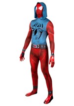 Mens Scarlet Spider Gaming Zentai Suit Costume Alt 5