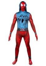 Mens Scarlet Spider Gaming Zentai Suit Costume Alt 1