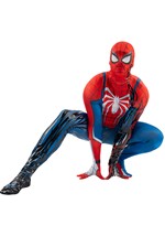 Mens SpiderMan Adv Suit Symbiote Zentai Suit Costume Alt 10