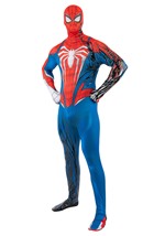 Mens SpiderMan Adv Suit Symbiote Zentai Suit Costume Alt 4