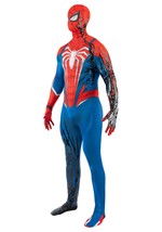 Mens SpiderMan Adv Suit Symbiote Zentai Suit Costume Alt 5