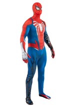 Mens SpiderMan Adv Suit Symbiote Zentai Suit Costume Alt 6