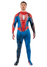 Mens SpiderMan Adv Suit Symbiote Zentai Suit Costume Alt 9
