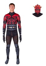 Mens Darth Maul Zentai Suit Costume Alt 3