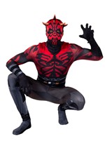 Mens Darth Maul Zentai Suit Costume Alt 10