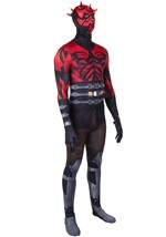 Mens Darth Maul Zentai Suit Costume Alt 8