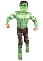 Kids Marvel Hulk Qualux Costume Alt 5