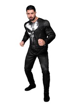 Mens The Punisher Marvel Qualux Costume Alt 7