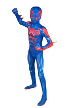 Kids SpiderMan 2099 PS5 Gaming Zentai Suit Costume Alt 3