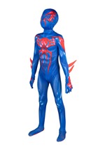 Kids SpiderMan 2099 PS5 Gaming Zentai Suit Costume Alt 8