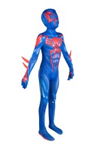 Kids SpiderMan 2099 PS5 Gaming Zentai Suit Costume Alt 9