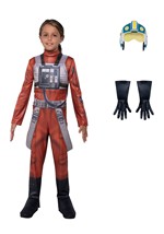 Kids New Republic XWing Pilot Qualux Costume Alt 2