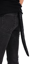 Sequined Black Cat Tail Costume Accessory Alt 1