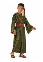 Kid's Green Wiseman Costume Robe upd