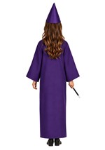 Girls Simple Magic Sorceress Purple Robe Alt 1