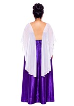 Plus Size Cleopatra Purple Costume Dress for Women Alt 1