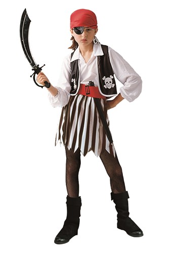 Child Classic Crew Pirate Girl Costume