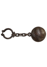 Rusted Giant Ball Chain Costume Accessory Alt 1