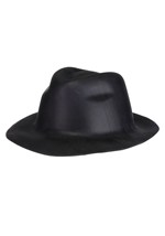 Adult Eva Black Gangster Costume Hat Alt 1