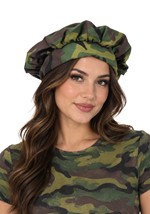 Adult Army Camouflage Beret Costume Accessory