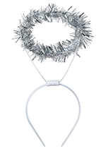 Angel Tinsel Silver Halo Accessory Alt 1