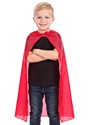 Kids Superhero Red Costume Cape