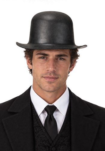 Adult Black Derby EVA Foam Costume Hat