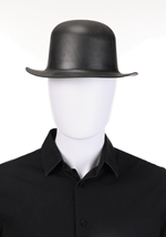 Adult Black Derby EVA Foam Costume Hat Alt 1