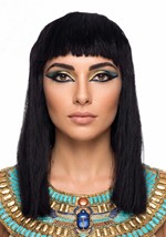 Womens Classic Black Cleopatra Costume Wig