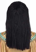 Womens Classic Black Cleopatra Costume Wig Alt 1
