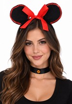 Black Mouse Sequin Dress Up Costume Set