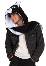 Adult Cassidy the Cat Hood and Scarf Set Alt 2