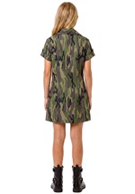 Girls Combat Military Teen Costume Dress Alt 1
