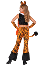 Girls Tiger Rock Star Costume Alt 1