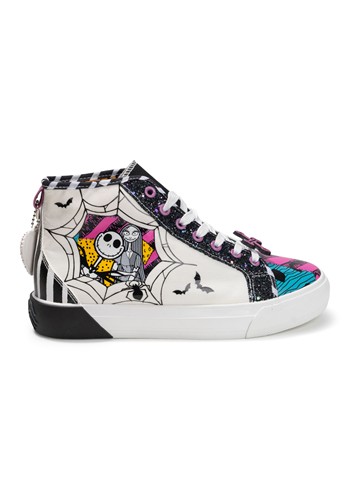 Adult Sally Nightmare Before Christmas High Top Sneaker