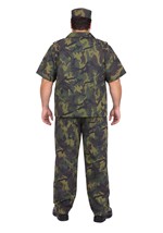 Plus Size Green Army Doctor Costume for Men Alt 1