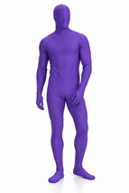 Adult Invisible Man Purple Costume
