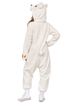 Child Polar Bear Union Suit Costume Alt 1