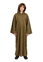 Kids Olive Colored Monk Costume Robe