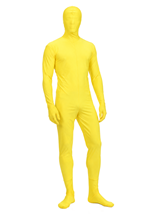 Adult Yellow Invisible Man Costume