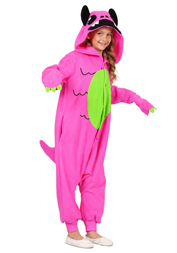 Child Taco the Pink Monster Union Suit Costume