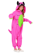 Child Taco the Pink Monster Union Suit Costume